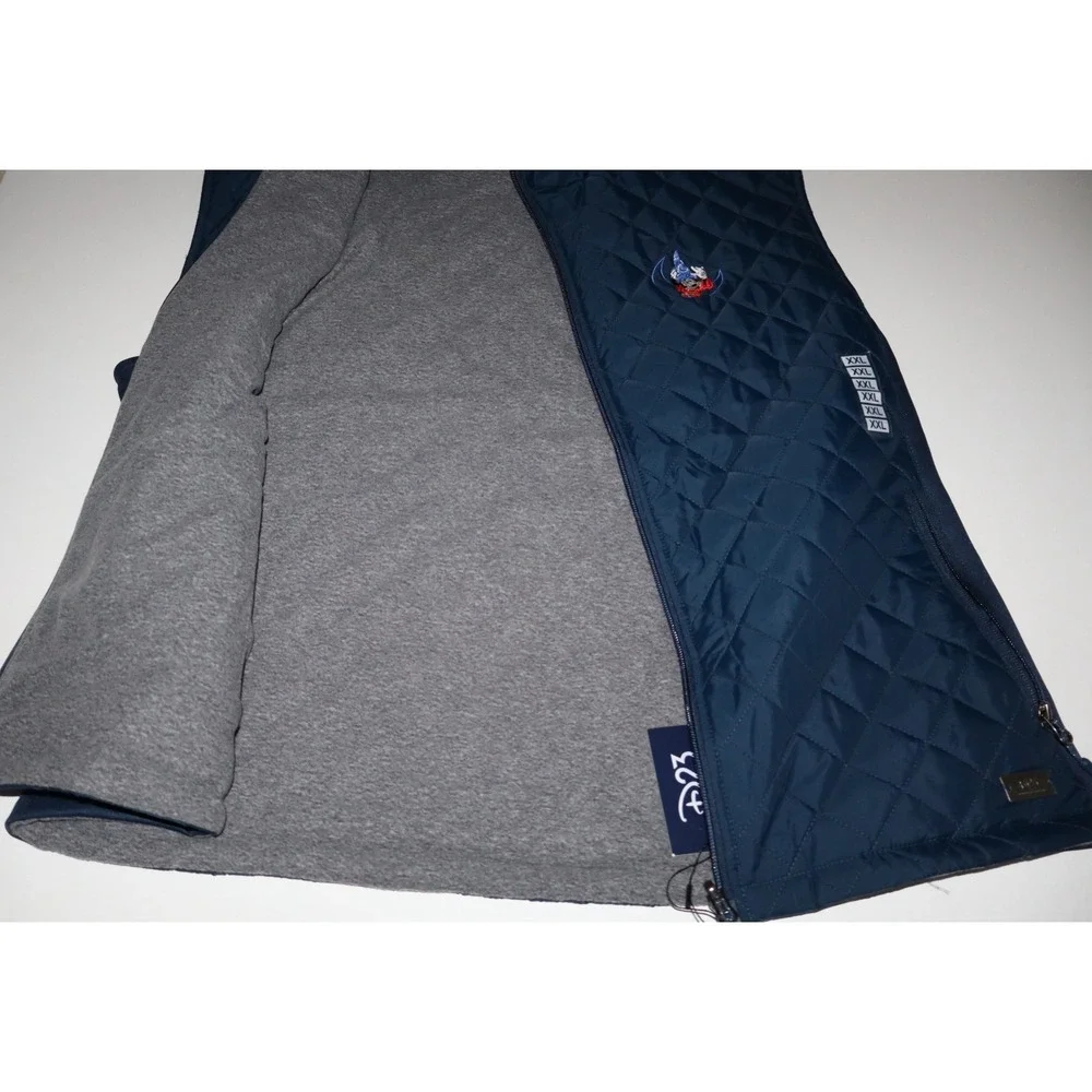 DISNEY D23 2024 Quilted Blue Mickey Sorcerer Vest XXXL Women's 2XL XXL NEW